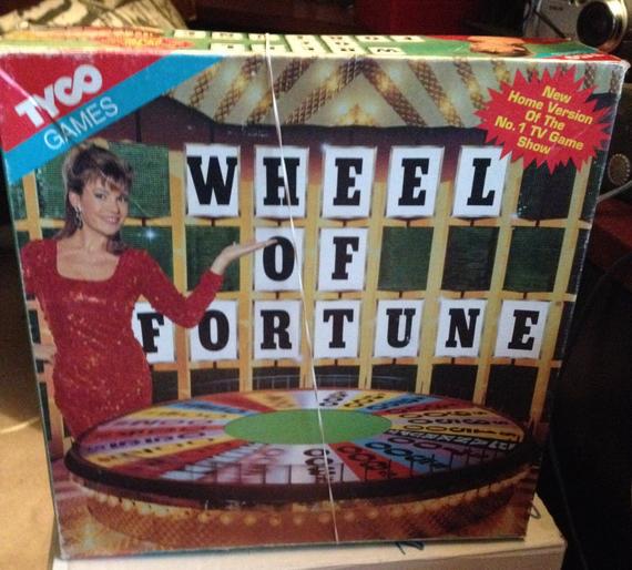 1992 Wheel Of Fortune Board Game